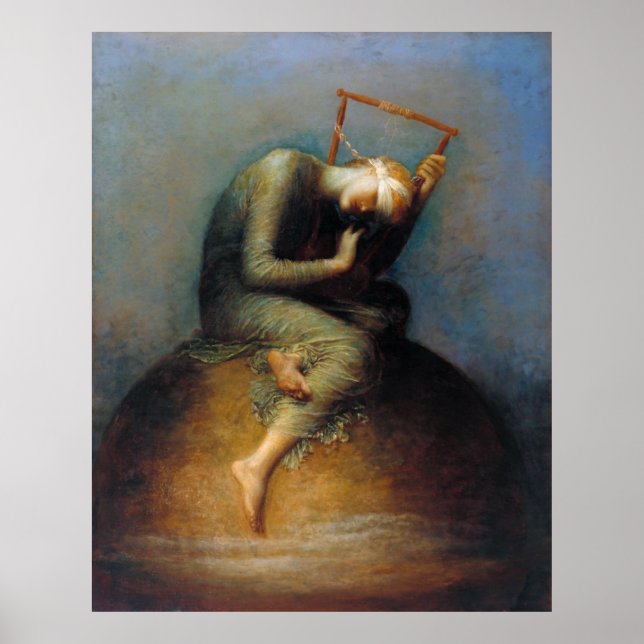 George Frederic Watts: Hope Poster (Front)