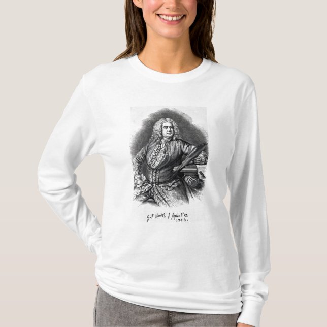 George Frederick Handel, 1749 T-Shirt (Front)