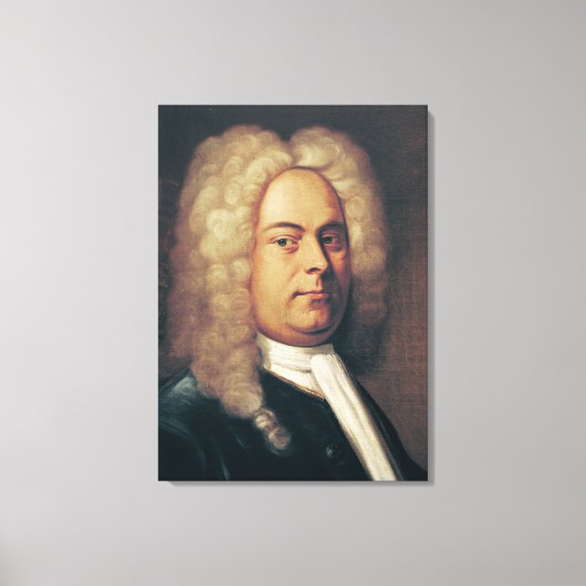 George Frederick Handel Canvas Print (Front)
