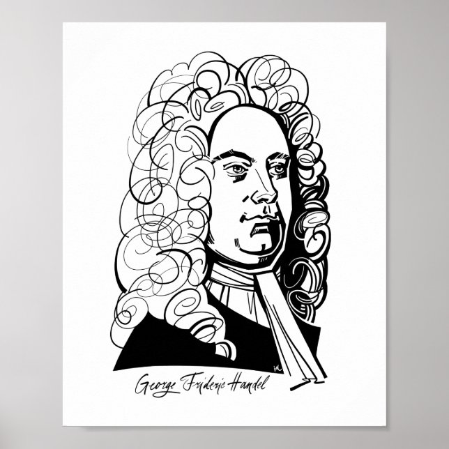 George Frideric Handel Poster (Front)