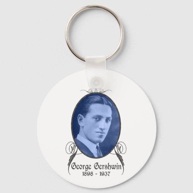 George Gershwin Keychain (Front)