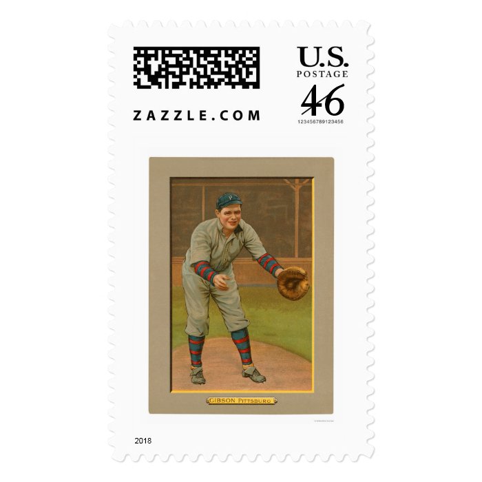 George Gibson Pirates Baseball 1911 Postage