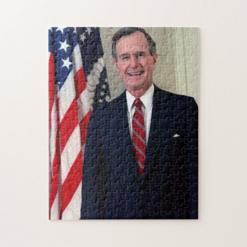 George H W Bush Jigsaw Puzzle