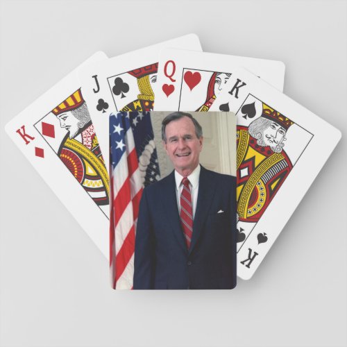 George H W Bush Playing Cards