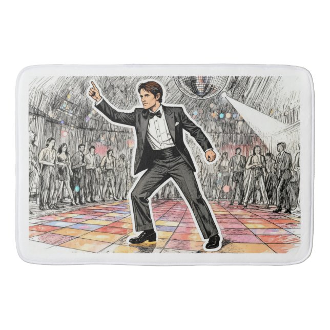 George Hamilton (Resident evil outbreak) Bath Mat (Front)