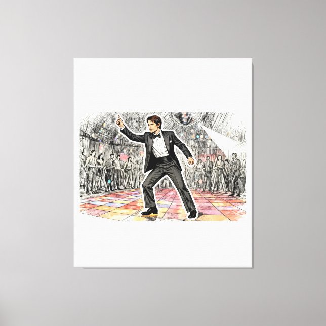 George Hamilton (Resident evil outbreak) Canvas Print (Front)