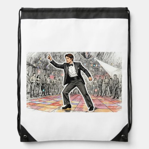 George Hamilton (Resident evil outbreak) Drawstring Bag