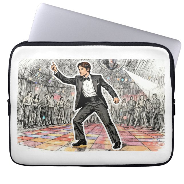 George Hamilton (Resident evil outbreak) Laptop Sleeve (Front)