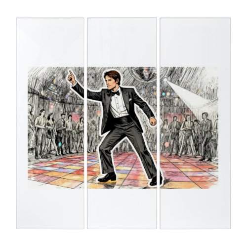 George Hamilton (Resident evil outbreak) Triptych