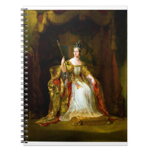 George Hayter Portrait of Queen Victoria Notebook