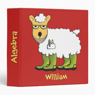 George - he's a little sheepish binder