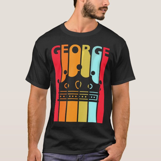 George Idea For Boys Men First Name George T-Shirt (Front)