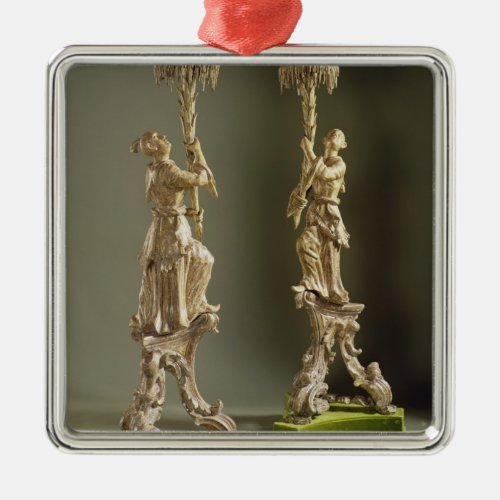George II chinoiserie torcheres c1750 Metal Ornament