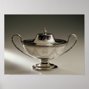 George III sauce tureen and cover Poster