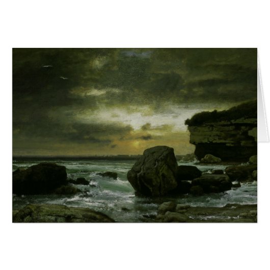 George Inness - A Marine Cards (Front Horizontal)
