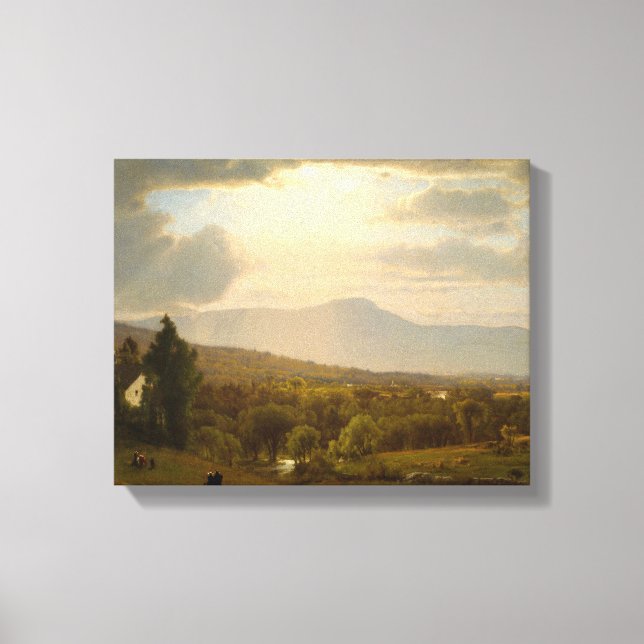 George Inness - Catskill Mountains Canvas Print (Front)