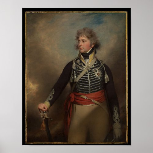 George IV 17621830  Prince of Wales Poster