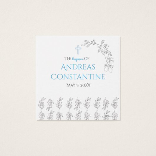 George Koufeta Card (Back)