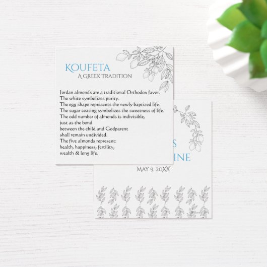 George Koufeta Card (Desk)