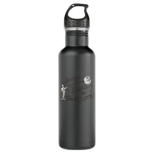 George Lassos the Moon, It's a wonderful life, Geo Stainless Steel Water Bottle