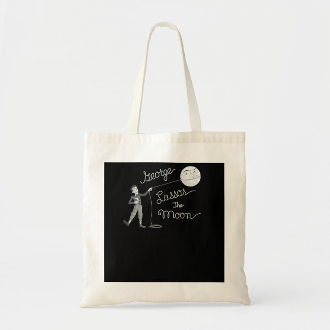 George Lassos the Moon  Tote Bag (Front)
