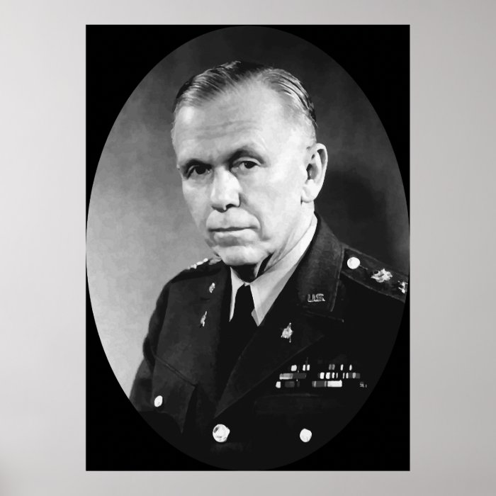 George Marshall Poster