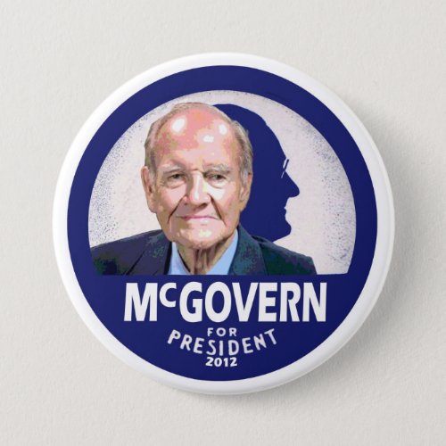 George McGovern for President 2012 Pinback Button