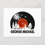 George Name Record Music Forest Gift  Postcard