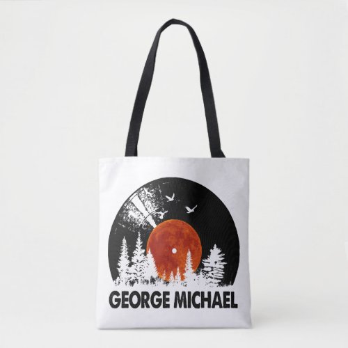 George Name Record Music Forest Gift  Tote Bag