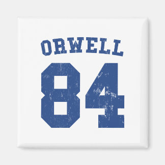 George Orwell 1984 Jersey Magnet
