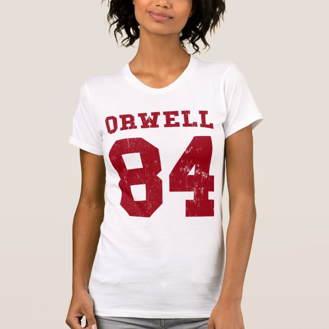 George Orwell 1984 Jersey T-Shirt (Front)