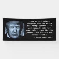 George Orwell 1984 Quote Anti Trump Big Brother