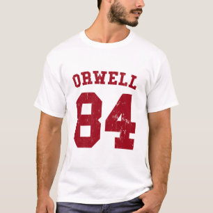 George Orwell 84 1984 jersey T-Shirt