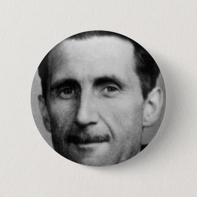 george orwell button (Front)