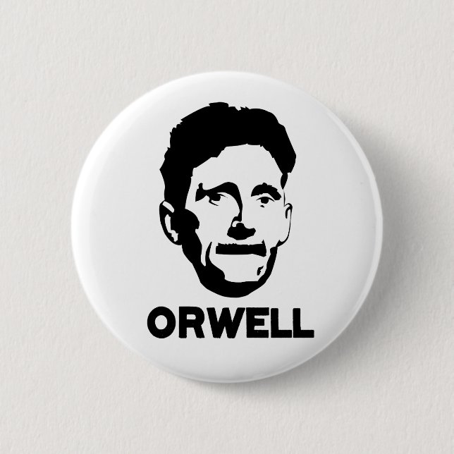 George Orwell Button (Front)