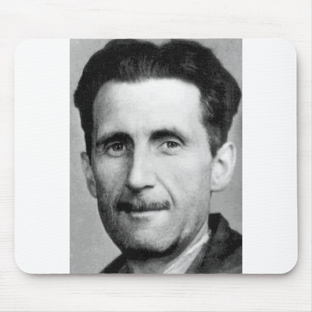 George Orwell Mouse Pad (Front)