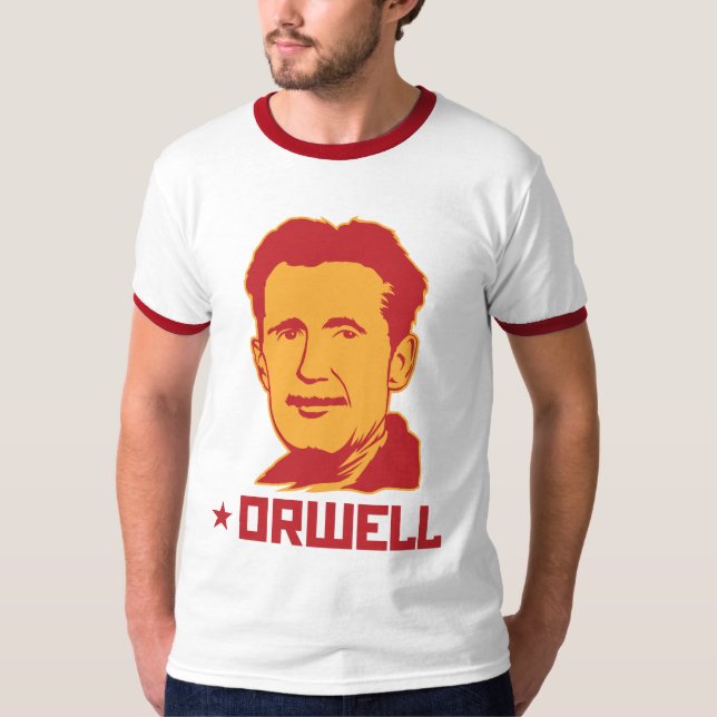 George Orwell Portrait T-Shirt (Front)