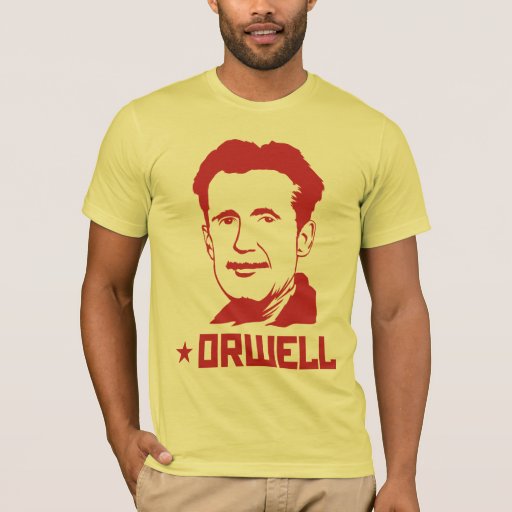 George Orwell Portrait T-Shirt | Zazzle