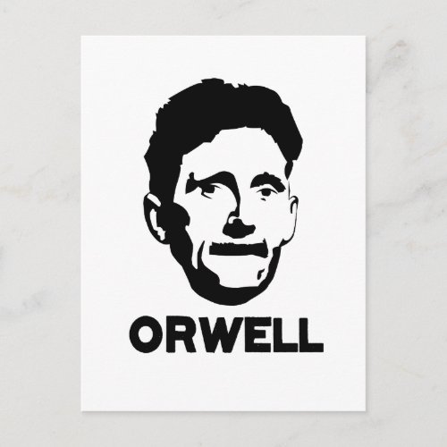 George Orwell Postcard