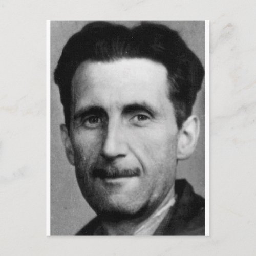 george orwell postcard