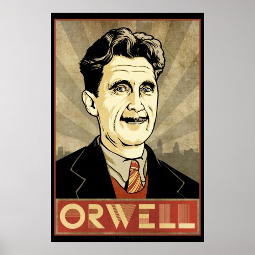 George Orwell Poster