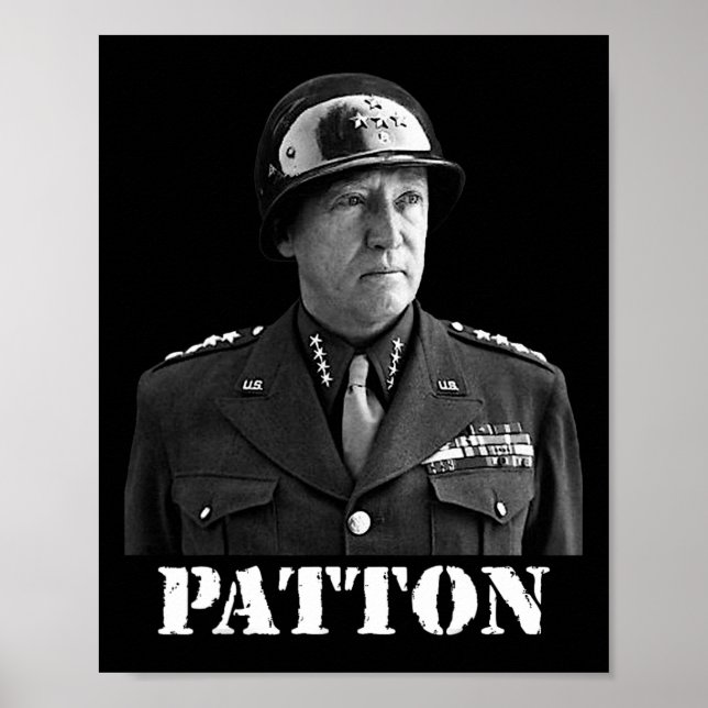 George Patton World War Ii Victory Memorial Indepe Poster (Front)