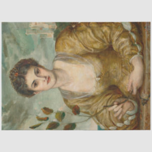 George R. Chapman The Golden Witch Pre-Raphaelite Tissue Paper