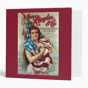 George Ringler & CO. Beer Poster Binder