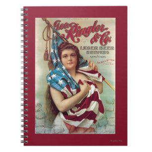 George Ringler & CO. Beer Poster Notebook