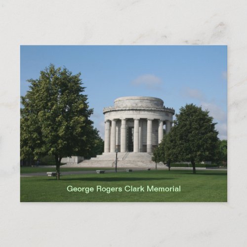 George Rogers Clark Memorial Postcard