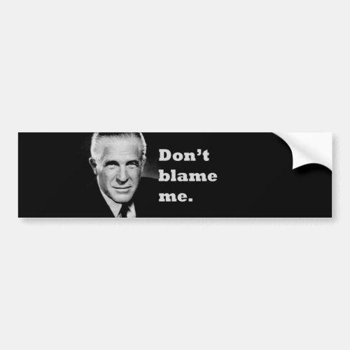George Romney sez Bumper Sticker