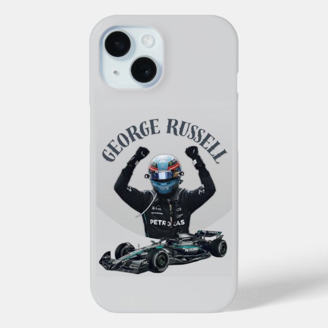 George Russell Iphone 15 Case (Back)