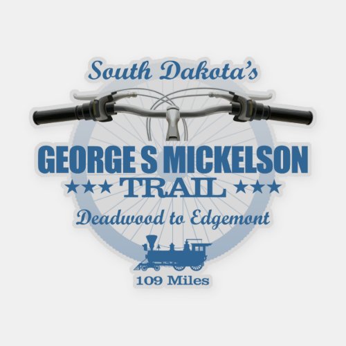 George S Mickelson Trail H2 Sticker