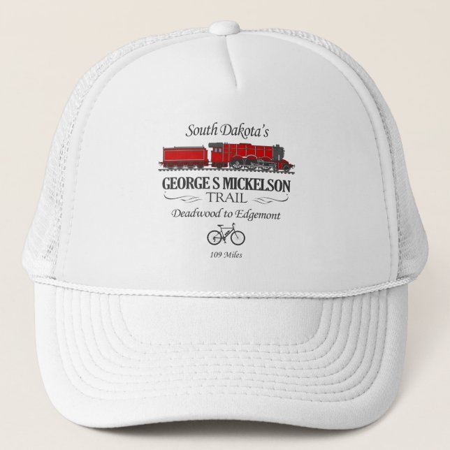 George S Mickelson Trail (RT2) Trucker Hat (Front)